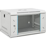 vidaXL Stenska omrežna omarica 6U 19" IP20 53x40x30 mm | Shoptok.si