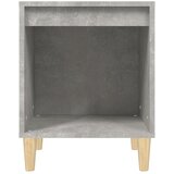  Noćni ormarići 2 kom siva boja betona 40x35x50 cm | shoptok.hr