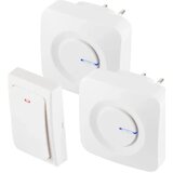 Home Bežicno kucno zvono set 230V, kineticki taster,IP44,melodija 36,domet na otvorenom 100 m Cene