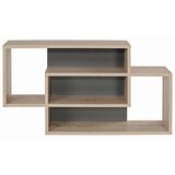 Modern Living Stenski Regal Dream, Siva, Barva Hrasta | Shoptok.si