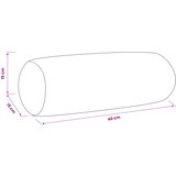  Presvlaka za jastuk 6 pcs HEERLEN Tamnozelena Ø 15 x 40 cm | shoptok.hr
