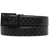 Calvin Klein Jeans Pasovi SQUARE BUCKLE 32MM REV LV04D7027G Črna Cene