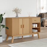  Komoda OLDEN smeđa 114 x 43 x 73,5 cm od masivne borovine | Eponuda.com