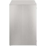  Skladištenje kanti za 3 kante Srebrno 340 x 77.5 x 115.5 cm | Eponuda.com