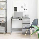  Radni stol boja hrasta sonome 90 x 45 x 76 cm konstruirano drvo | Shoptok.si