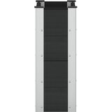  Povišena vrtna gredica Crna 50 x 30 x 72 cm | Eponuda.com