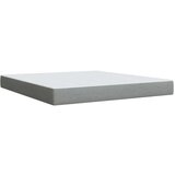 vidaXL Box spring postelja z vzmetnico svetlo siva 180x200 cm blago | Shoptok.si