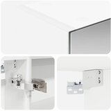  Kupaonski ormar s ogledalom s policom Bijelo 50 x 14,5 x 70 cm | shoptok.hr