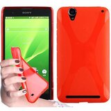 Cadorabo Case, združljiv s Sonyjem v Candy Apple Red - Zaščitna prevleka iz fleksibilnega silikona TPU, (20596145) | Shoptok.si
