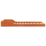  Konstrukcija postelje Voskast rjav 80 x 200 cm, (5000125957) | Shoptok.si