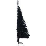  Umjetno predsvijetljeno božićno drvce Crna 120 cm PVC | shoptok.hr