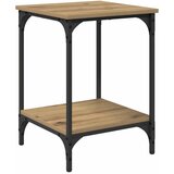 vidaXL Klubska miza Umetni hrast 40 x 40 x 55 cm Konstruiran les, (5000092056) | Shoptok.si