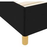  Krevetna konstrukcija Crna 120 x 200 cm tkanina | shoptok.hr