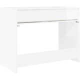  Stol Visoki Sjaj Bijeli 100 x 50 x 78 cm Konstrukcijsko drvo | Eponuda.ba