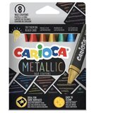 Carioca metallic trokutasti set masnih bojica 8kom - | shoptok.hr