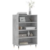  Visoka komoda siva boja betona 57x35x90 cm konstruirano drvo | shoptok.hr