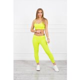 Kesi Striped top set with a yellow neon blouse | shoptok.hr