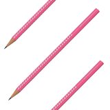 Faber-castell grafitna olovka grip hb sparkle 118212 pearl pink Cene
