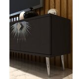 Hanah home TV polica Nida Anthracite Silver