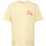 GAP Majica pastelno rumena / korala