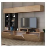 Hanah home tv polica sasa teak black
