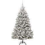  Umjetno božićno drvce 180 cm 300 LED lampica Topla bijela | shoptok.hr