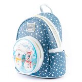 Disney Snowman Minnie Mickey Snow Globe Mini Backpack | Eponuda.com