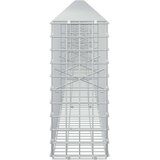  Gabion s žicom debljine 3,5 mm i mrežom 5x5 cm 1100x20x50 cm | shoptok.hr