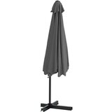  Vrtni suncobran s čeličnom šipkom 300 x 250 cm antracit | shoptok.hr