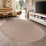 Conceptum Hypnose tepih tema 9040, ovalni, 120x180 cm, krem | ePonuda.com