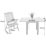 Gardenson Set Za Balkon Maracaibo, Masivno | Shoptok.si