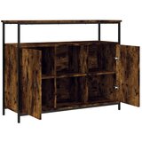  Komoda boja dimljenog hrasta 100x35x80 cm konstruirano drvo | shoptok.hr