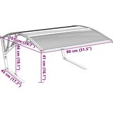 Garaža za robotsku kosilicu crna 80 x 101 x 46 cm | shoptok.hr