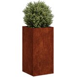  Sadilica boja hrđe 40x40x80 cm od pohabanog čelika | Eponuda.com