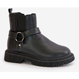 Big Star Insulated Ankle Boots With Zip Big Star Black | shoptok.hr