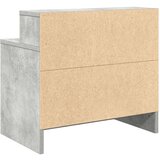 vidaXL Noćni ormarići s ladicom 2 kom beton sivi 51x31x47 cm | shoptok.hr