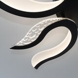 Brilagi - LED prigušiva plafonski luster TWIST LED/65W/230V 3000-6500K crna+daljinski upravljač | Eponuda.com