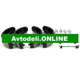 CITROËN/PEUGEOT Komplet zavornih oblog za ročno zavoro BOXER/JUMPER/DUCATO 04.06 | Shoptok.si