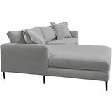 P & B SEDEŽNA GARNITURA, rebrasti žamet siva | Shoptok.si