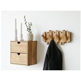 House Nordic Zidna vješalica od punog hrasta u prirodnoj boji 3 cm Caltra – | shoptok.hr