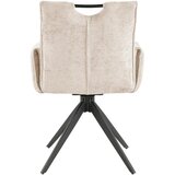 MID.YOU NASLANJAČ, les, kovina, tekstil bež | Shoptok.si