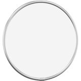 Zidno ogledalo srebrno Ø 20 cm okruglo | Eponuda.com