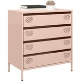  Komoda ružičasta 68x39x73,5 cm hladno valjani čelik | shoptok.hr