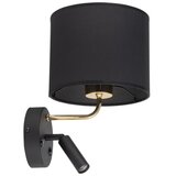  LED fleksibilna svetiljka RICHI 1xE27/15W/230V + LED/3W/230V crna | Eponuda.com