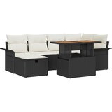  Sjedeća garnitura za vrt 7 kom. poliratan 242.5 x 132.5 x 85 cm | shoptok.hr