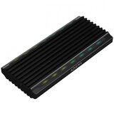 AISENS zunanji Caja M.2 RGB Gaming ASM2-GRB011GR SATA NVME A USB3.1 GEN2 NEGRA, (21406975) | Shoptok.si