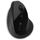 Connect IT CMO-2700-BK - Ergonomski bežični miš sa podesivim DPI 800/1200/1600, napajanje 1x AA, crne boje | Eponuda.com