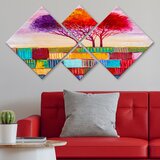 Wallity slika 4MDF1238354392, 60x115 cm, 4 dela | ePonuda.com