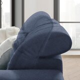 XORA KOTNA SEDEŽNA GARNITURA, tkanina temno modra | Shoptok.si