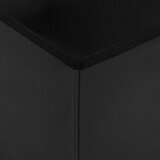  Sklopiva klupa za pohranu Crna 180 kg 80 L 77 x 38 x 38 cm PVC | shoptok.hr